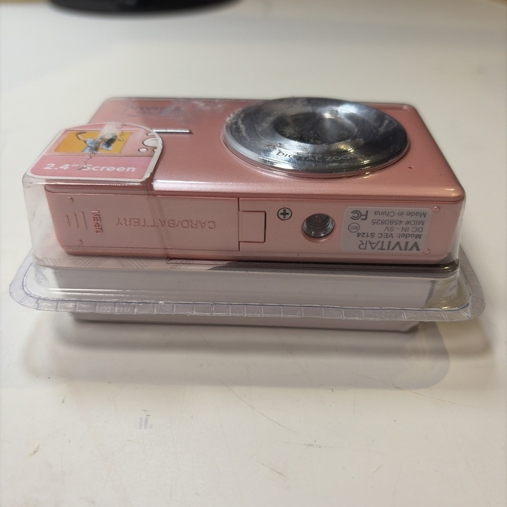 Vivitar PopSnap Digital Camera 44MP 1080HD 16x Zoom Pink 2.4in Screen VEC S124 - Picture 3 of 3
